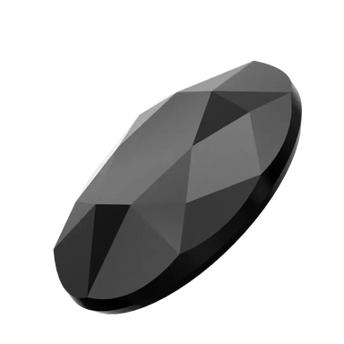 Serinity Hotfix Flat Back Crystals Oval (2603) Jet - Bluestreak Crystals