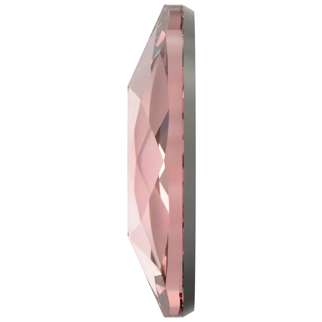 Serinity Hotfix Flat Back Crystals Oval (2603) Vintage Rose - Bluestreak Crystals