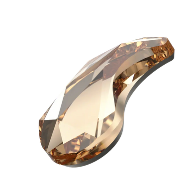 Serinity Hotfix Flat Back Crystals Paisley X (2364) Light Colorado Topaz - Bluestreak Crystals