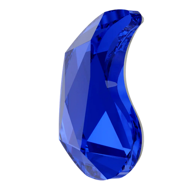 Serinity Hotfix Flat Back Crystals Paisley X (2364) Majestic Blue - Bluestreak Crystals