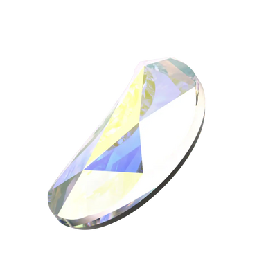 Serinity Hotfix Flat Back Crystals Paisley Y (2365) Crystal AB - Bluestreak Crystals