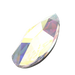 Serinity Hotfix Flat Back Crystals Pear (2303) Crystal AB - Bluestreak Crystals