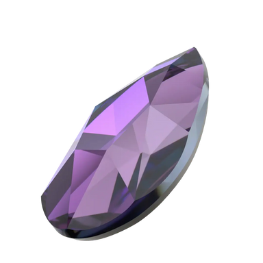 Serinity Hotfix Flat Back Crystals Pear (2303) Crystal Heliotrope - Bluestreak Crystals