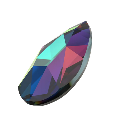Serinity Hotfix Flat Back Crystals Pear (2303) Crystal Vitrail Medium - Bluestreak Crystals