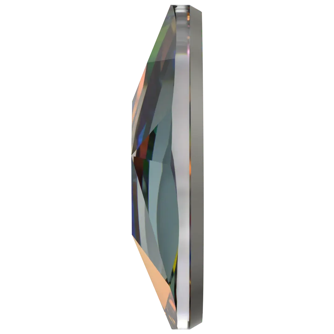 Serinity Hotfix Flat Back Crystals Pear (2303) Crystal Vitrail Medium - Bluestreak Crystals