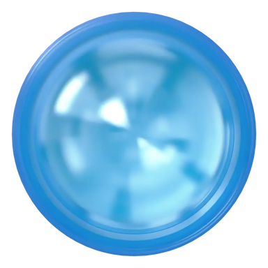 Serinity Hotfix Flat Back Crystals Pearl Cabochon (2080/4) Crystal Electric Blue Ignite - Bluestreak Crystals