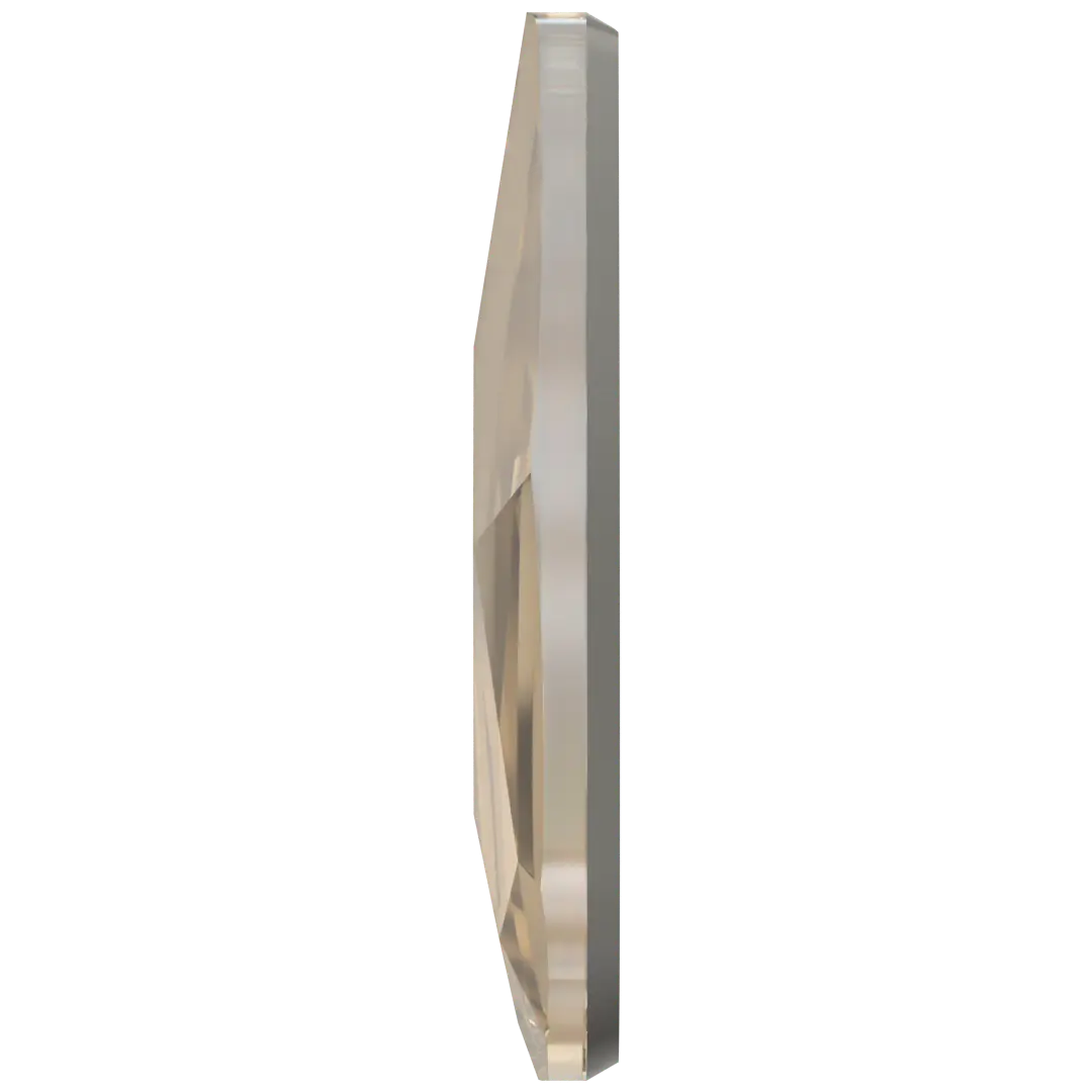 Serinity Hotfix Flat Back Crystals Raindrop (2304) Crystal Bronze - Bluestreak Crystals