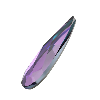 Serinity Hotfix Flat Back Crystals Raindrop (2304) Crystal Heliotrope - Bluestreak Crystals