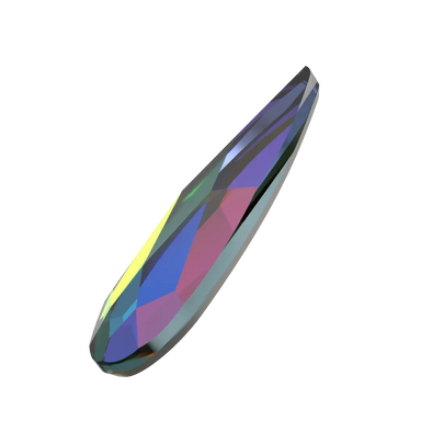 Serinity Hotfix Flat Back Crystals Raindrop (2304) Crystal Vitrail Medium - Bluestreak Crystals