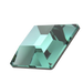 Serinity Hotfix Flat Back Crystals Square (2400) Caribbean Green - Bluestreak Crystals