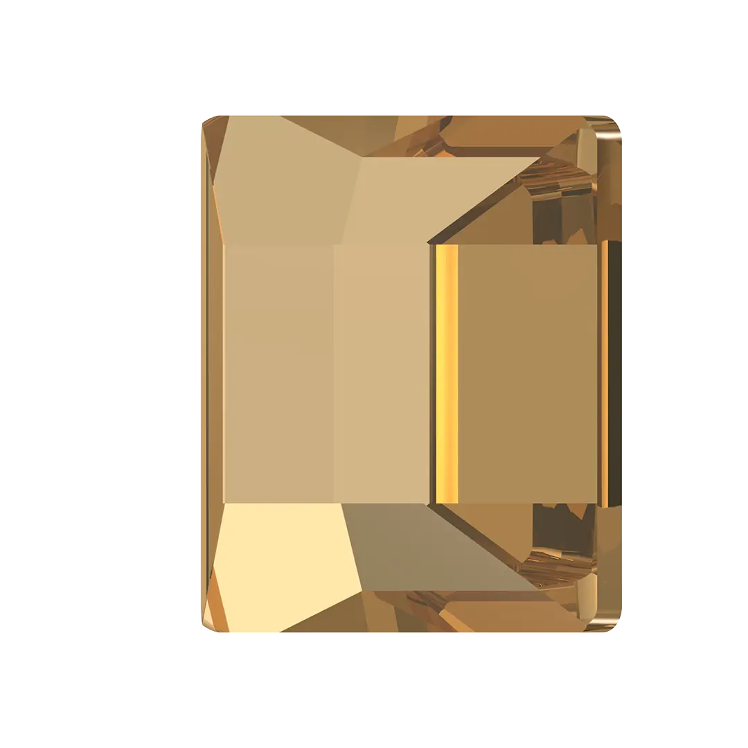 Serinity Hotfix Flat Back Crystals Square (2400) Crystal Golden Shadow - Bluestreak Crystals