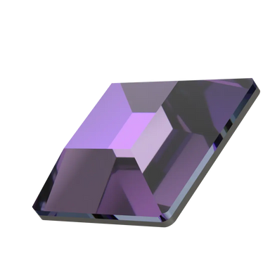 Serinity Hotfix Flat Back Crystals Square (2400) Crystal Heliotrope - Bluestreak Crystals