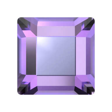 Serinity Hotfix Flat Back Crystals Square (2400) Crystal Vitrail Light - Bluestreak Crystals