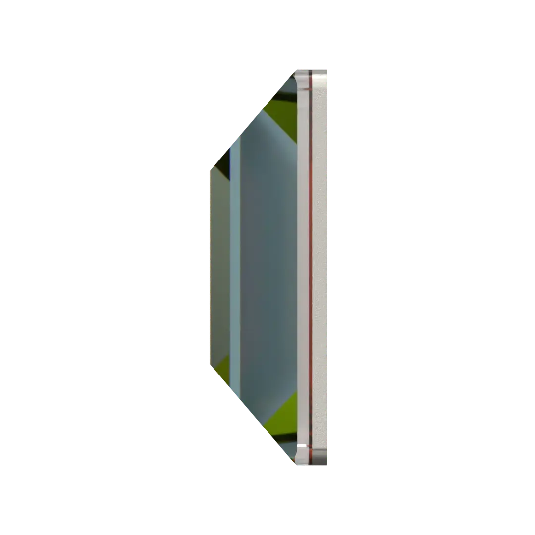 Serinity Hotfix Flat Back Crystals Square (2400) Crystal Vitrail Medium - Bluestreak Crystals