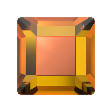 Serinity Hotfix Flat Back Crystals Square (2400) Crystal Vitrail Medium - Bluestreak Crystals