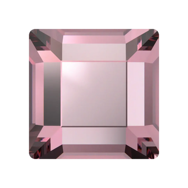Serinity Hotfix Flat Back Crystals Square (2400) Light Rose - Bluestreak Crystals