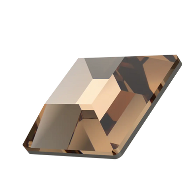 Serinity Hotfix Flat Back Crystals Square (2400) Light Smoked Topaz - Bluestreak Crystals