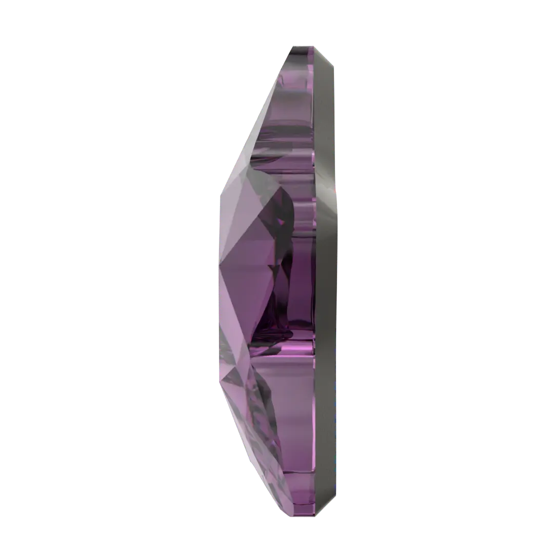 Serinity Hotfix Flat Back Crystals Star Flower (2754) Amethyst - Bluestreak Crystals