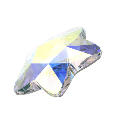 Serinity Hotfix Flat Back Crystals Star Flower (2754) Crystal AB - Bluestreak Crystals