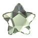 Serinity Hotfix Flat Back Crystals Star Flower (2754) Dark Peridot - Bluestreak Crystals