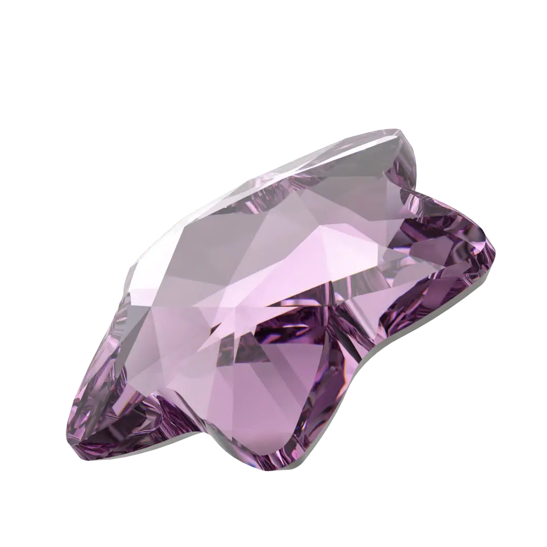 Serinity Hotfix Flat Back Crystals Star Flower (2754) Iris - Bluestreak Crystals