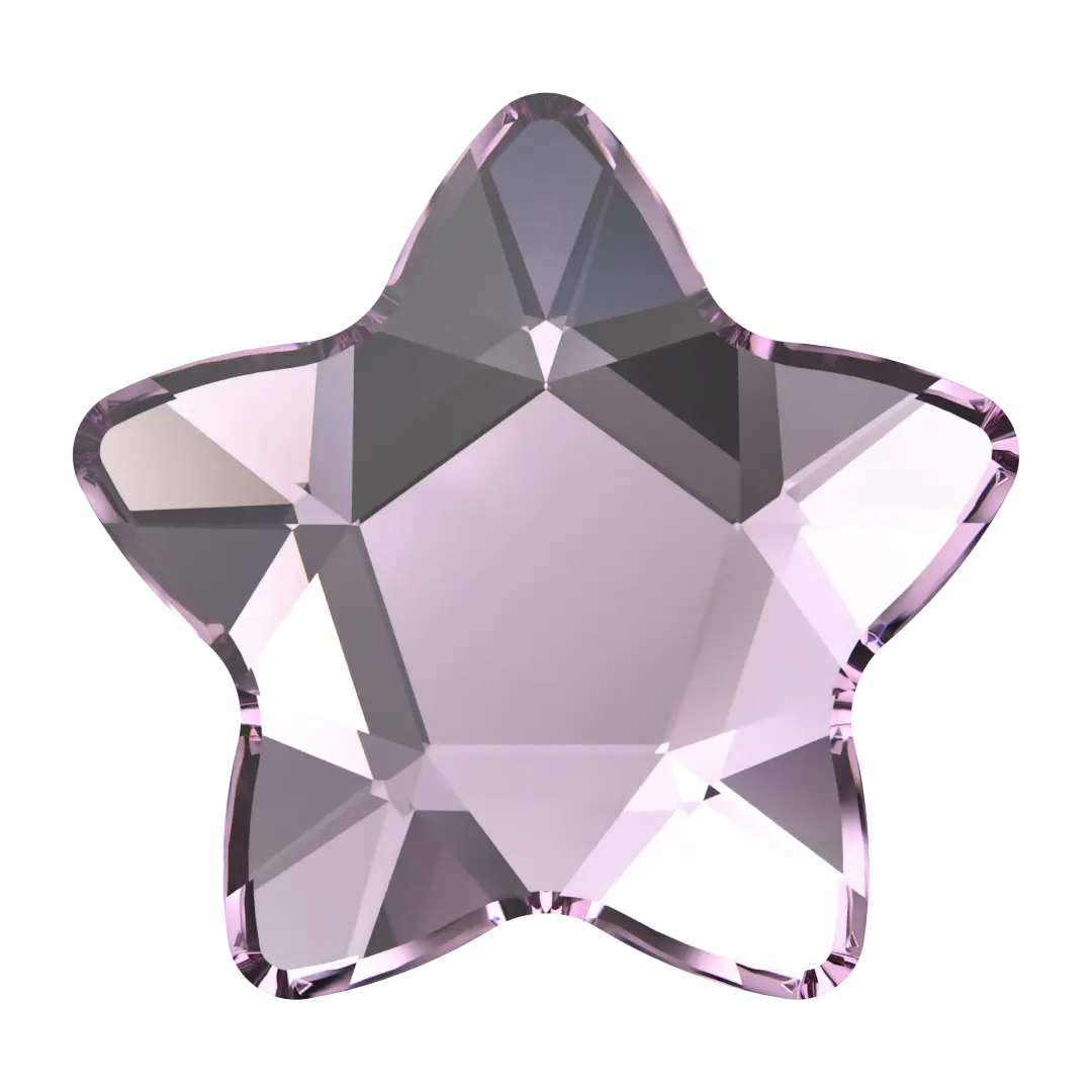 Serinity Hotfix Flat Back Crystals Star Flower (2754) Iris - Bluestreak Crystals