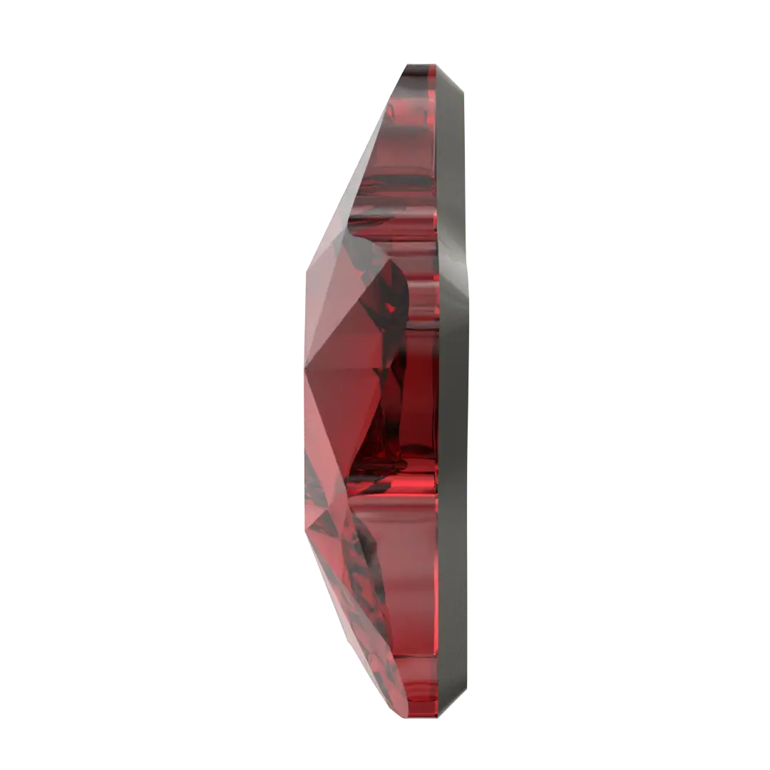 Serinity Hotfix Flat Back Crystals Star Flower (2754) Scarlet - Bluestreak Crystals