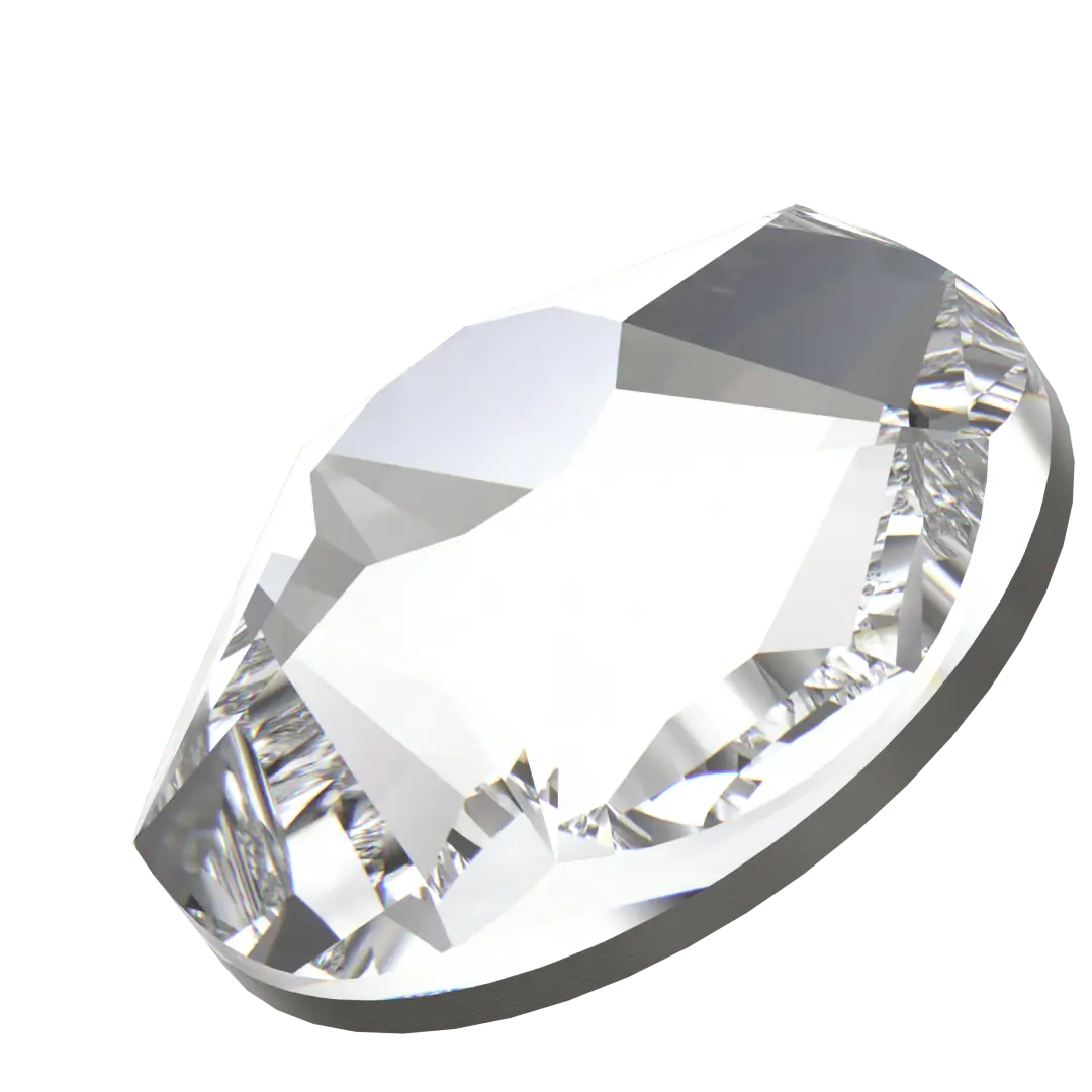 Serinity Hotfix Flat Back Crystals Star Rose (2100) Crystal - Bluestreak Crystals
