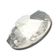 Serinity Hotfix Flat Back Crystals Star Rose (2100) Crystal Silver Shade - Bluestreak Crystals