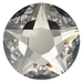 Serinity Hotfix Flat Back Crystals Star Rose (2100) Crystal Silver Shade - Bluestreak Crystals