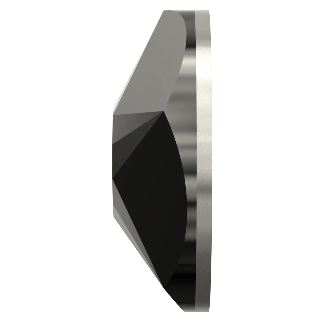 Serinity Hotfix Flat Back Crystals Star Rose (2100) Jet Hematite - Bluestreak Crystals