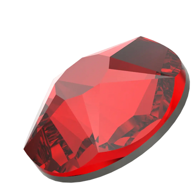 Serinity Hotfix Flat Back Crystals Star Rose (2100) Light Siam - Bluestreak Crystals