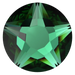 Serinity Hotfix Flat Back Crystals Star Rose (2100) Majestic Green - Bluestreak Crystals