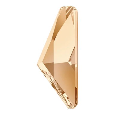 Serinity Hotfix Flat Back Crystals Triangle Isosceles (2738) Crystal Golden Shadow - Bluestreak Crystals