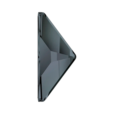 Serinity Hotfix Flat Back Crystals Triangle Right Angle (2740) Crystal Silver Night - Bluestreak Crystals