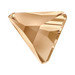 Serinity Hotfix Flat Back Crystals Triangle Scalene (2739) Crystal Golden Shadow - Bluestreak Crystals