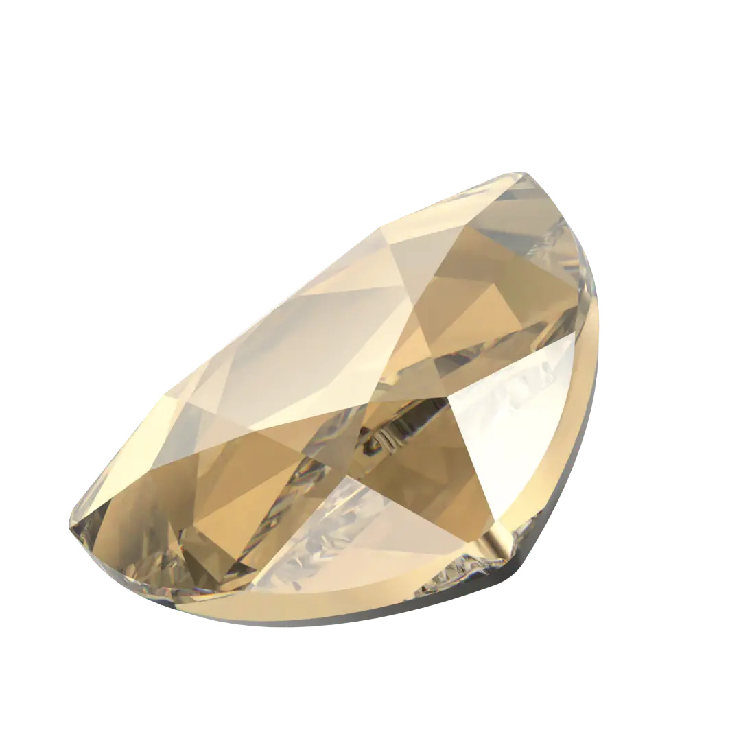 Serinity Hotfix Flat Back Crystals Trilliant (2472) Crystal Golden Shadow - Bluestreak Crystals