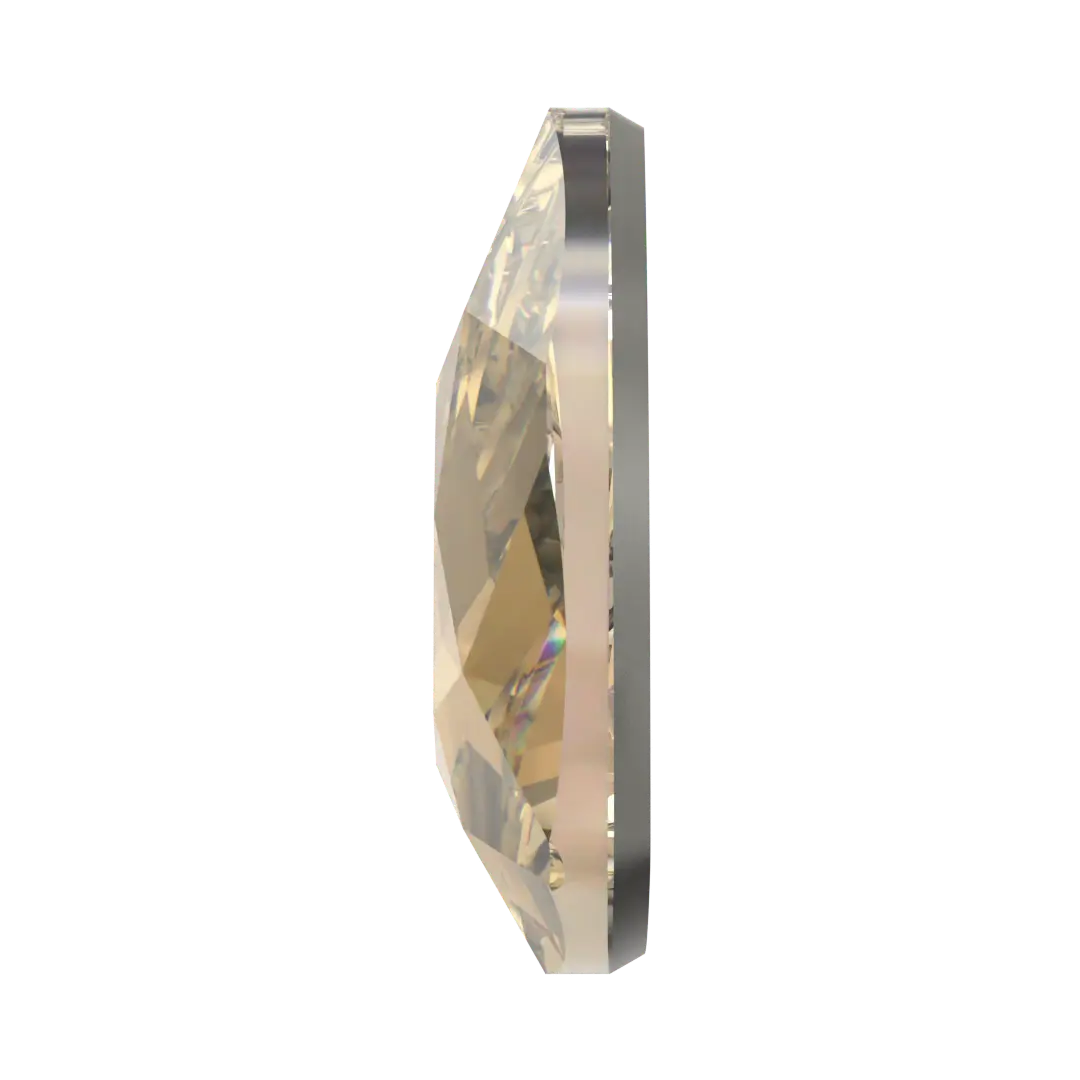 Serinity Hotfix Flat Back Crystals Trilliant (2472) Crystal Golden Shadow - Bluestreak Crystals