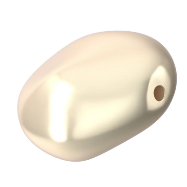 Serinity Pearls Baroque Coin (5842) Crystal Creamrose Light - Bluestreak Crystals