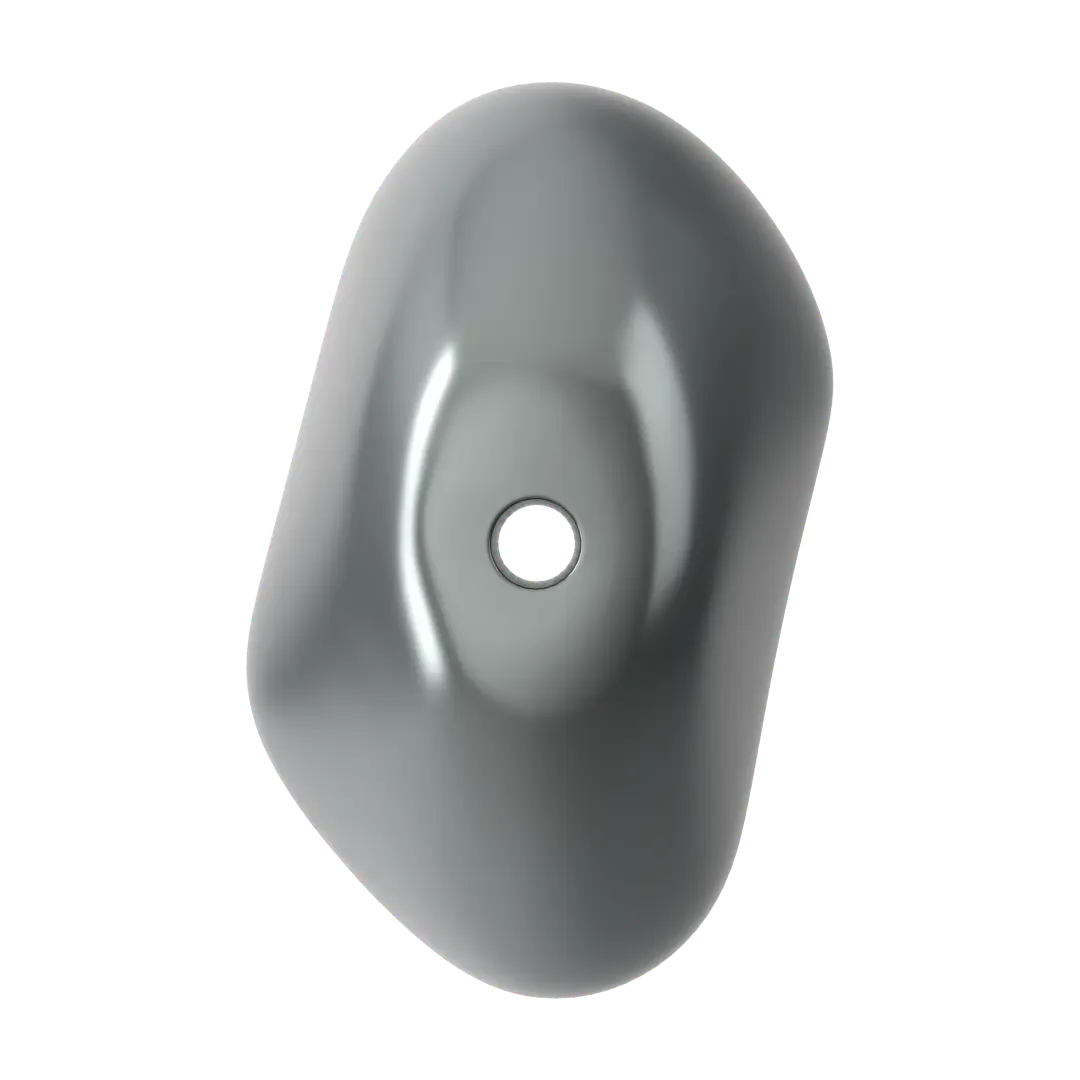 Swarovski Pearls Baroque Coin (5842) Crystal Dark Grey - Bluestreak Crystals