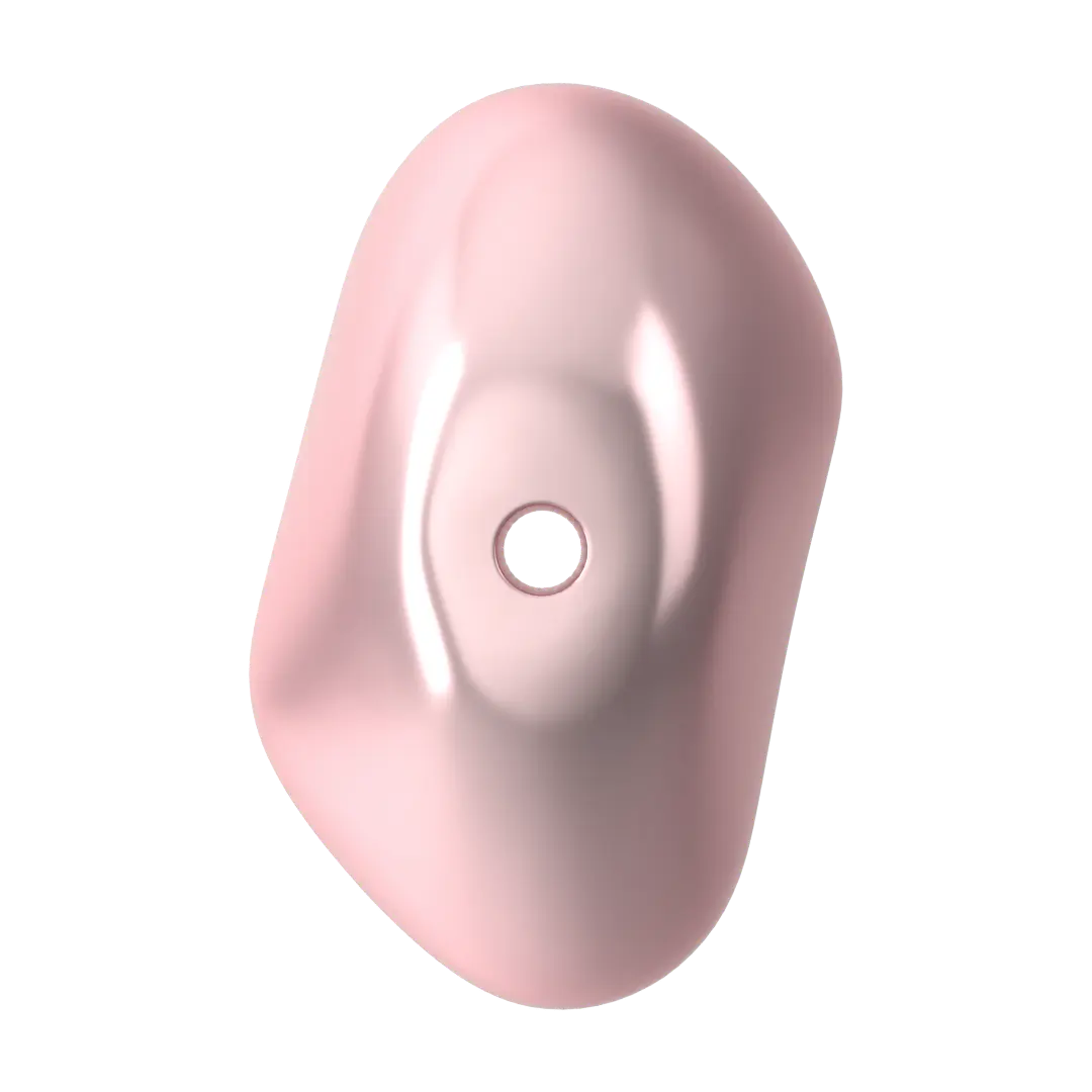 Serinity Pearls Baroque Coin (5842) Crystal Rosaline - Bluestreak Crystals