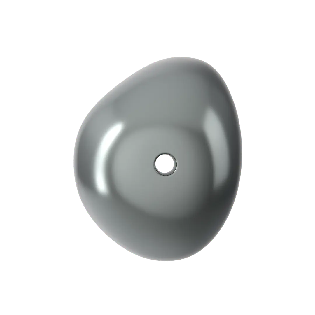 Serinity Pearls Baroque Drop (5843) Crystal Dark Grey - Bluestreak Crystals