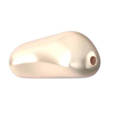 Serinity Pearls Baroque Elongated (5844) Crystal Creamrose - Bluestreak Crystals