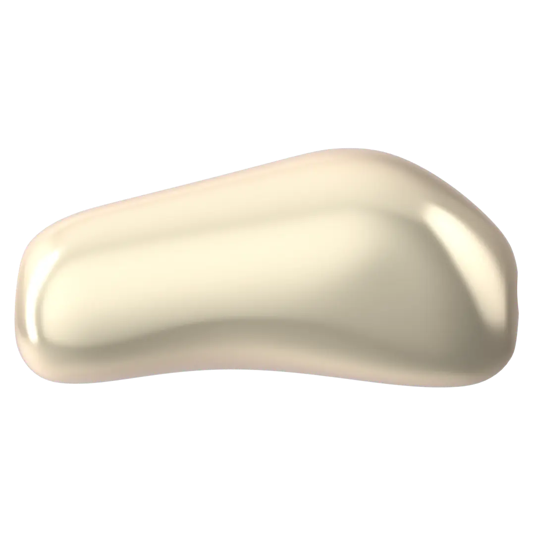 Serinity Pearls Baroque Elongated (5844) Crystal Creamrose Light - Bluestreak Crystals