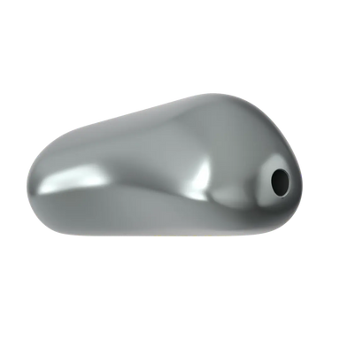 Serinity Pearls Baroque Elongated (5844) Crystal Dark Grey - Bluestreak Crystals