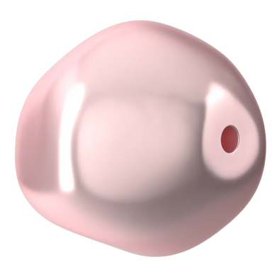 Serinity Pearls Baroque Round (5841) Crystal Rosaline - Bluestreak Crystals