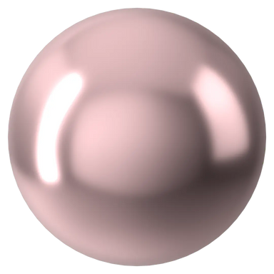 Serinity Pearls Cabochon (5817) Crystal Vintage Rose - Bluestreak Crystals