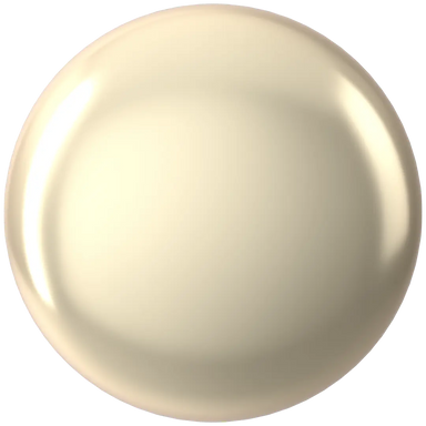 Serinity Pearls Coin (5860) Crystal Cream - Bluestreak Crystals