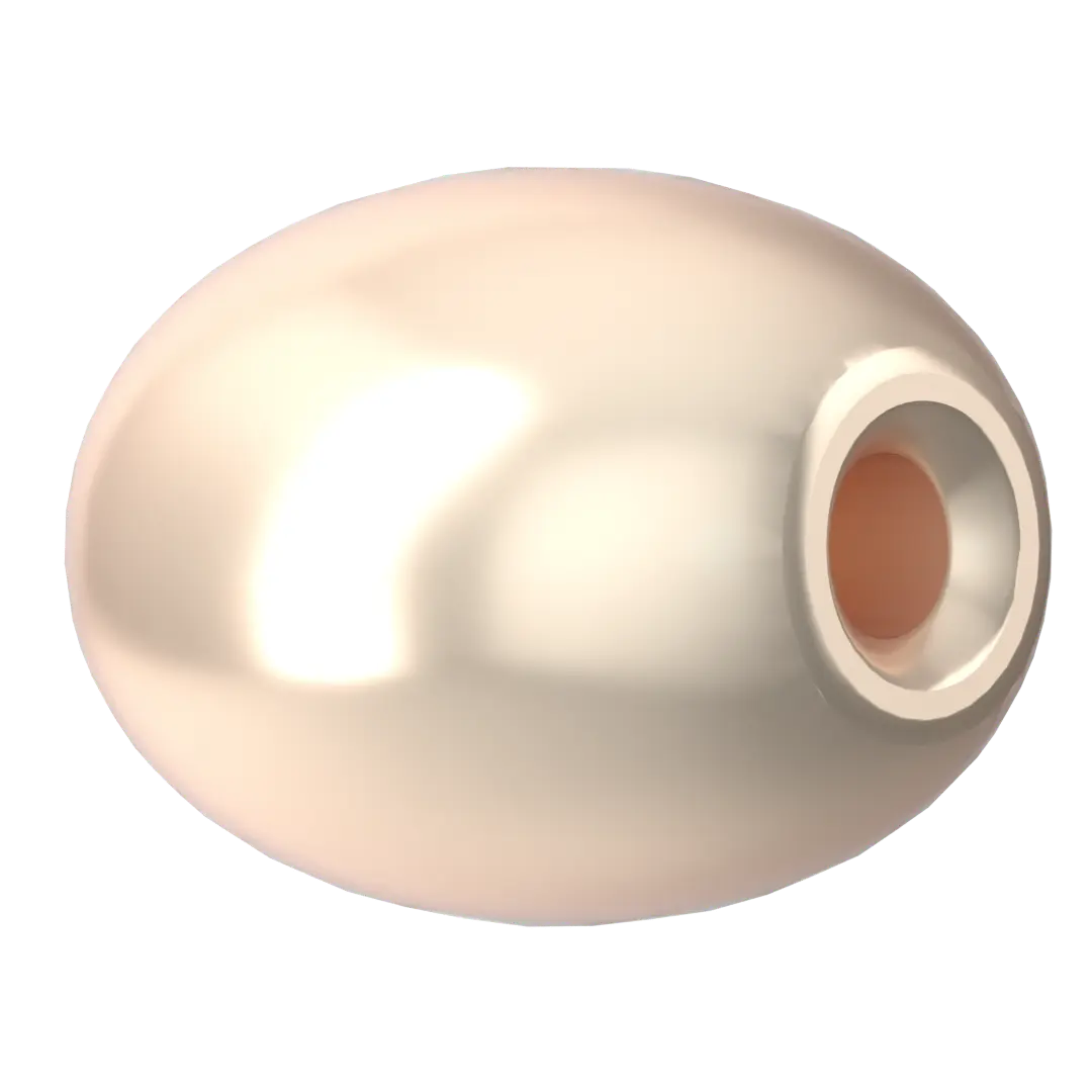 Serinity Pearls Rice (5824) Crystal Creamrose - Bluestreak Crystals