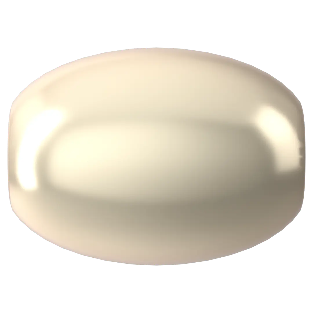 Serinity Pearls Rice (5824) Crystal Creamrose Light - Bluestreak Crystals